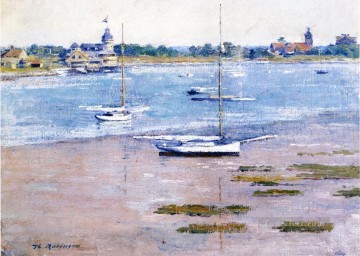 セオドア・ロビンソン Painting - ロータイド ボート セオドア ロビンソン